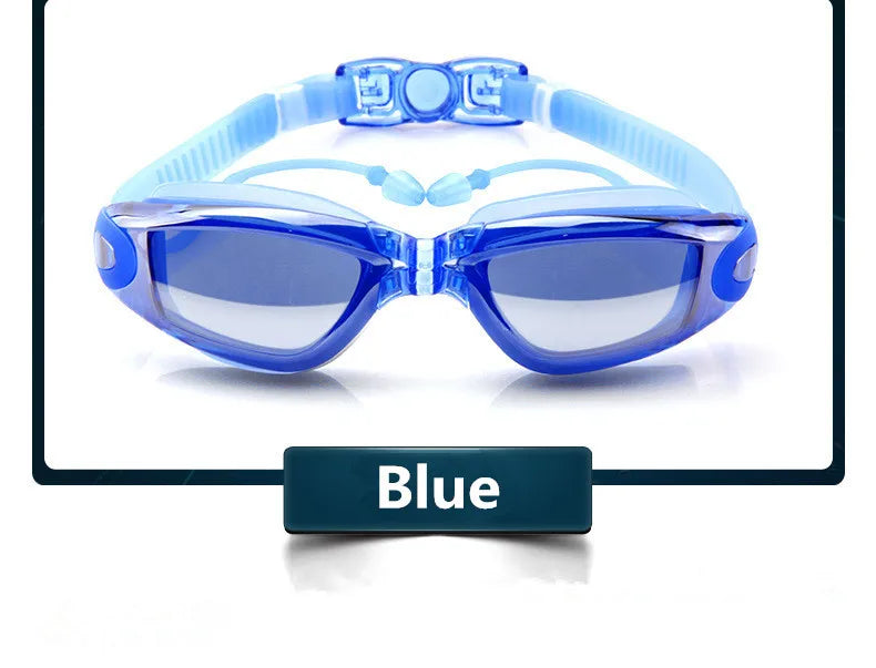 Lunettes de natation anti-buée avec protection UV