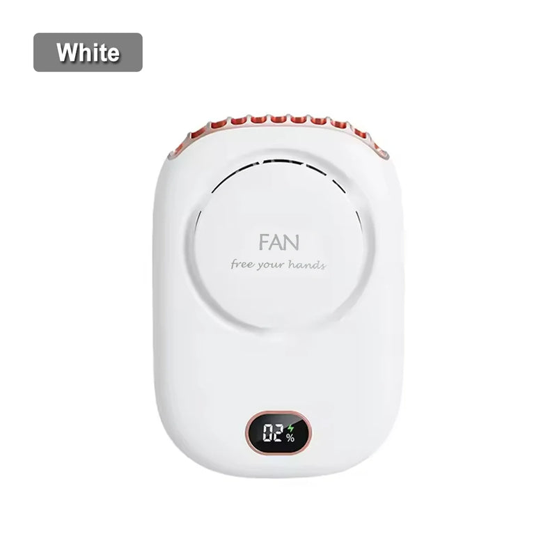 Rechargeable Neck Fan with 3-Speed Settings