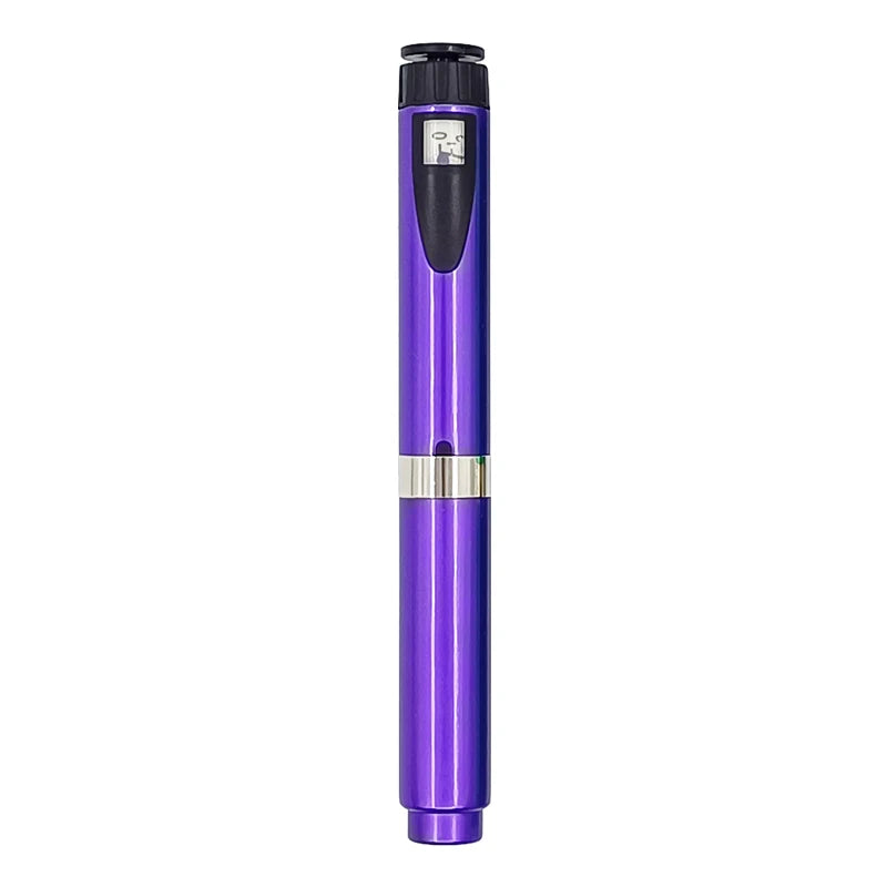 Reusable Metal Injection Pen - Adjustable Dosage 0-60 IU with Carrying Case