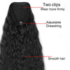22-Inch Kinky Curly Clip-In Ponytail Extension