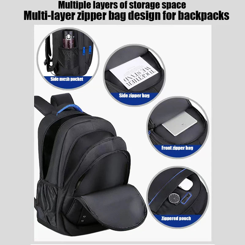 Diebstahlsicherer Reise-Rucksack mit USB-Ladeanschluss