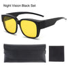 Oversized Polarized Fit-Over Sunglasses