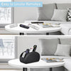 PU Leather Remote Control Organizer with 5 Compartments