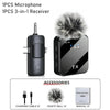 Wireless Lavalier Microphone for Camera, iPhone & Android