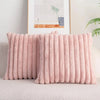 Plush Faux Fur Square Cushion Cover