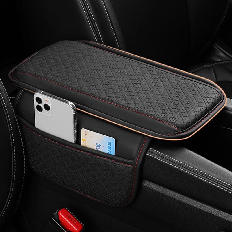 Car Center Console Armrest Cover with Storage