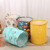 Foldable Fabric Laundry Basket with Handles
