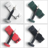 A set of watch band link remover and pin extractor kits in silver, green, and red colors.
