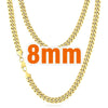 14K Gold Miami Cuban Link Necklace