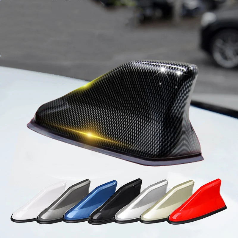 Carbon Fiber Look Shark Fin Car Antenna
