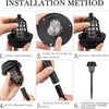 Solar-Powered Bug Zapper & Mosquito Repellent Lamp
