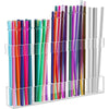 Acrylic Wall-Mounted Straw and Utensil Holder