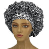 Leopard Print Satin Sleep Bonnet