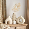 Bohemian Ceramic Vase Set for Home Decor