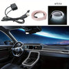 Flexible USB LED Neon Strip Light for Car Interior