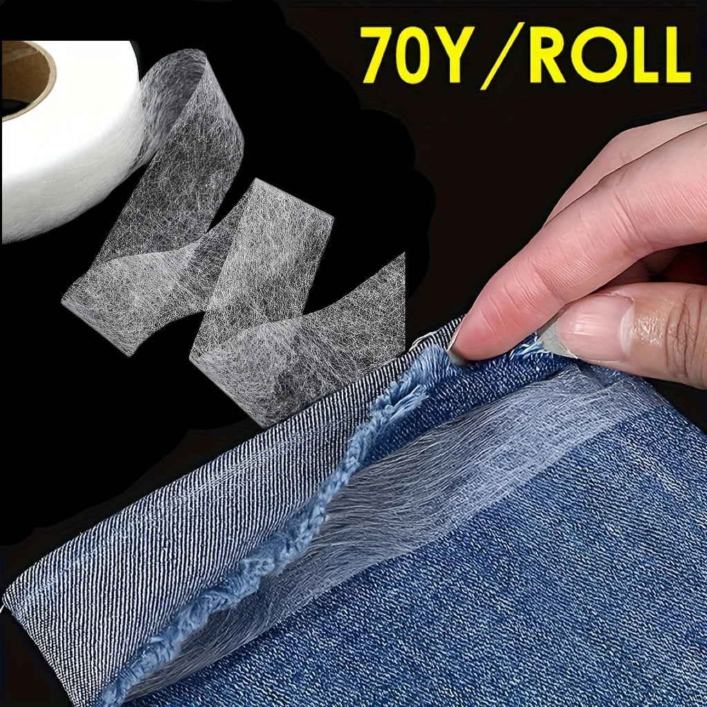 Iron-On Fusible Hem Tape for Quick and Easy Hemming