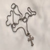 Vintage Cross Pendant Necklace