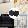 Various heavy-duty self-adhesive hook-and-loop tape products including car mats, rugs, and door curtains.