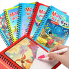 Libro de Dibujo Mágico con Agua Reutilizable para Niños