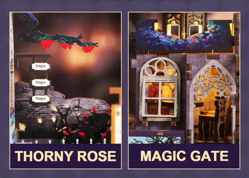Wooden Miniature House Kit – The Gate of Secret Realm