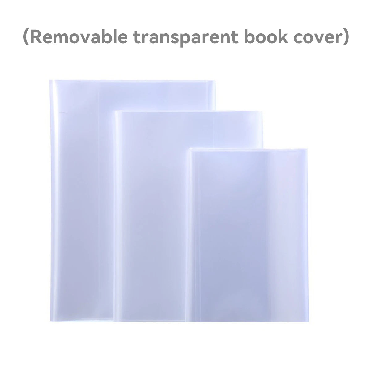 Transparent Reusable Book Covers for Textbooks & Notebooks