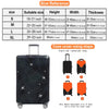 Stretch Fabric Luggage Cover for Suitcases (18-32 Inch)