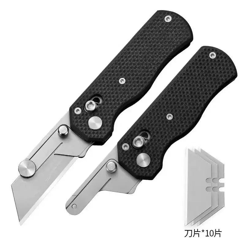 Pocket Folding Utility Knife with SK5 Steel Blade