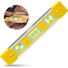 9-Inch Magnetic Torpedo Level with Three Vials