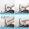 Universal 360° Swivel Faucet Extender with Dual-Mode Sprayer