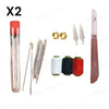 Complete Hand Sewing Tool Kit with Large-Eye Needles