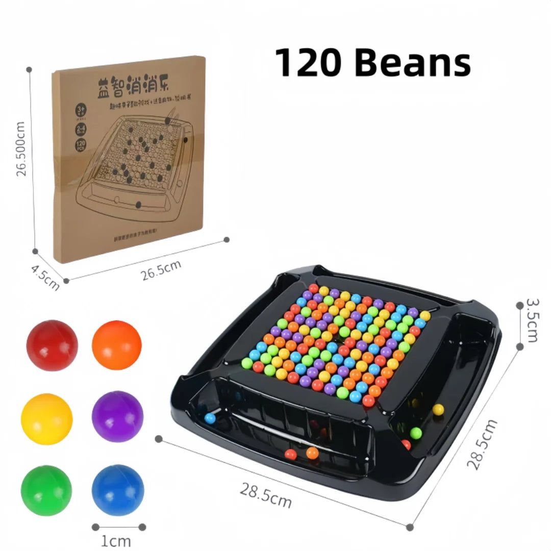 Rainbow Ball Elimination Board Game for Family Fun