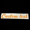 Custom Holographic Name Stickers – Handwritten Style, Waterproof & Durable