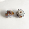 Acrylic Bow Rhinestone Beads for Jewelry Making - 50 Pieces