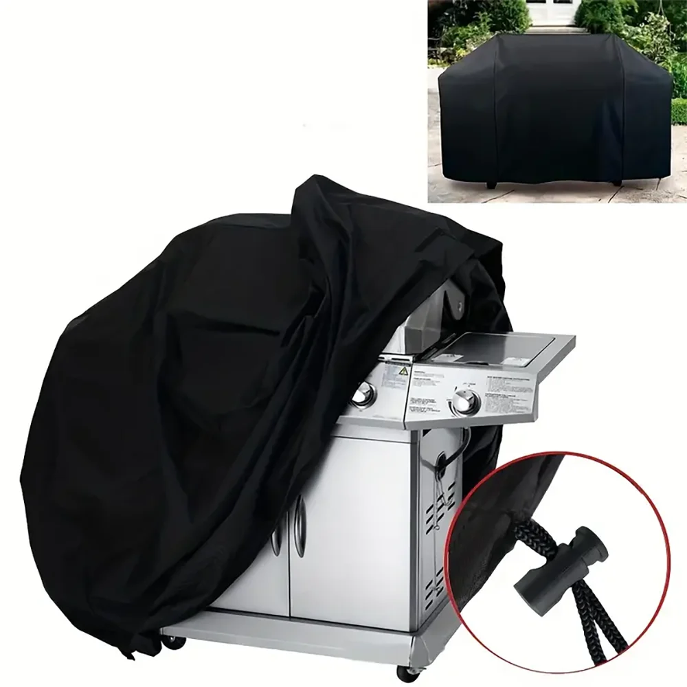 Heavy-Duty Waterproof BBQ Grill Cover for Outdoor Use