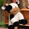 Huggable Plush Cow Toy – Super Soft Stuffed Animal for Kids & Adults