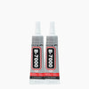 Two bottles of B-7000 precision adhesive glue for jewelry crafts and repairs with fine tips