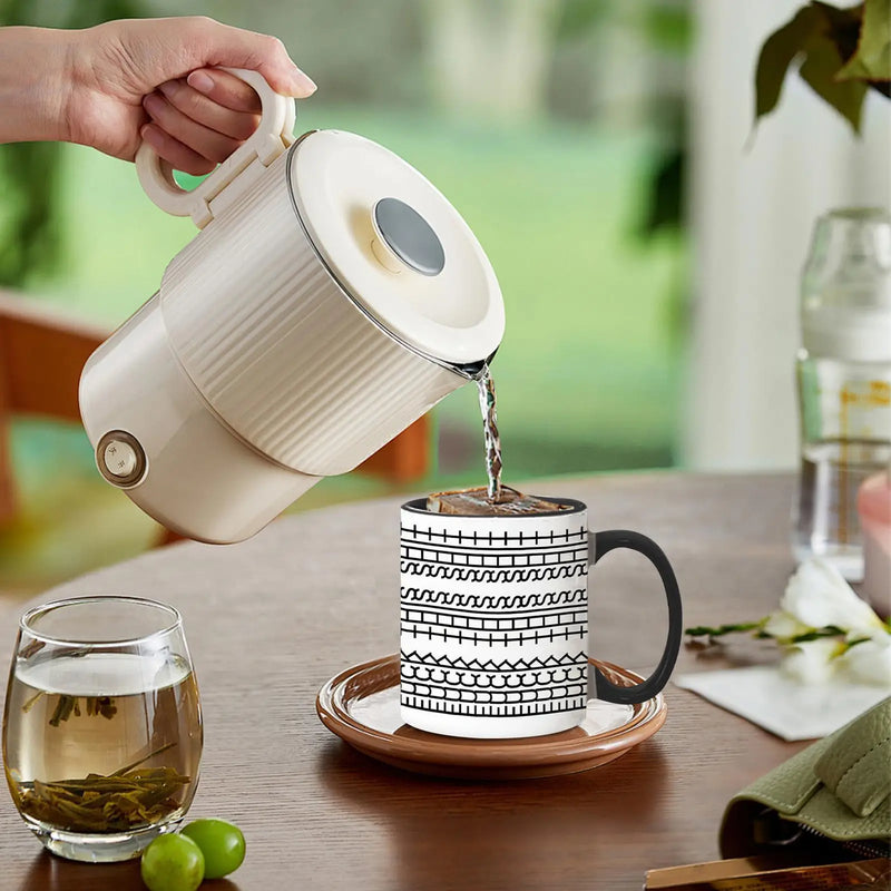 Versteckte Botschaft Keramik-Kaffeetasse