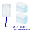 Electrostatic Duster with Replaceable Refill Heads