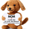 Handmade Crochet Pocket Hug Doll with Custom Message