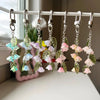 Handmade Lily of the Valley Keychain Charm