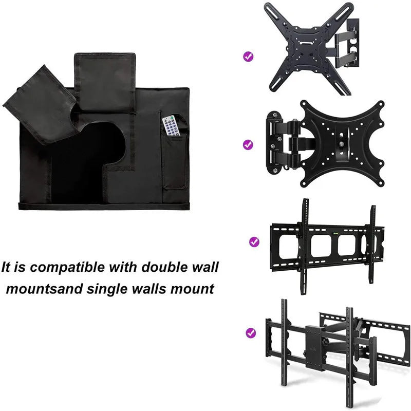 Durable Outdoor TV Cover – Waterproof, UV & Weather Resistant