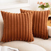 Plush Faux Fur Square Cushion Cover