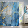 Luxury Marble Abstract Fluid Pattern Shower Curtain