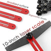 Adjustable Stair Tread Template Tool with Modular Extensions