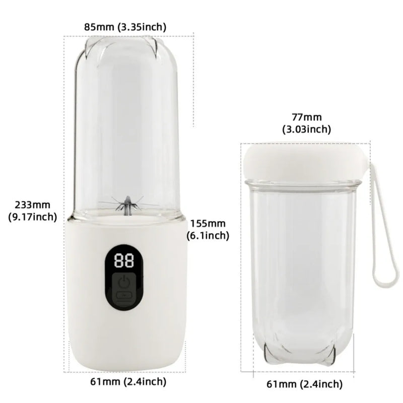 Portable USB Rechargeable Juicer Cup