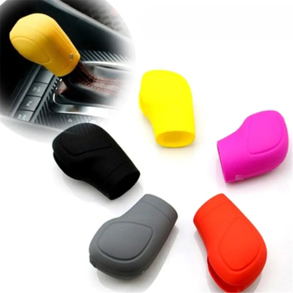 Universal Silicone Gear Shift Knob Cover – Non-Slip Protective Sleeve