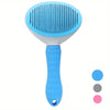 Brosse de toilettage auto-nettoyante en un clic pour animaux