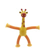 Suction Cup Giraffe Pop Tube Toy