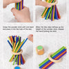 Wooden Counting Sticks and Balance Toy for Early Learning