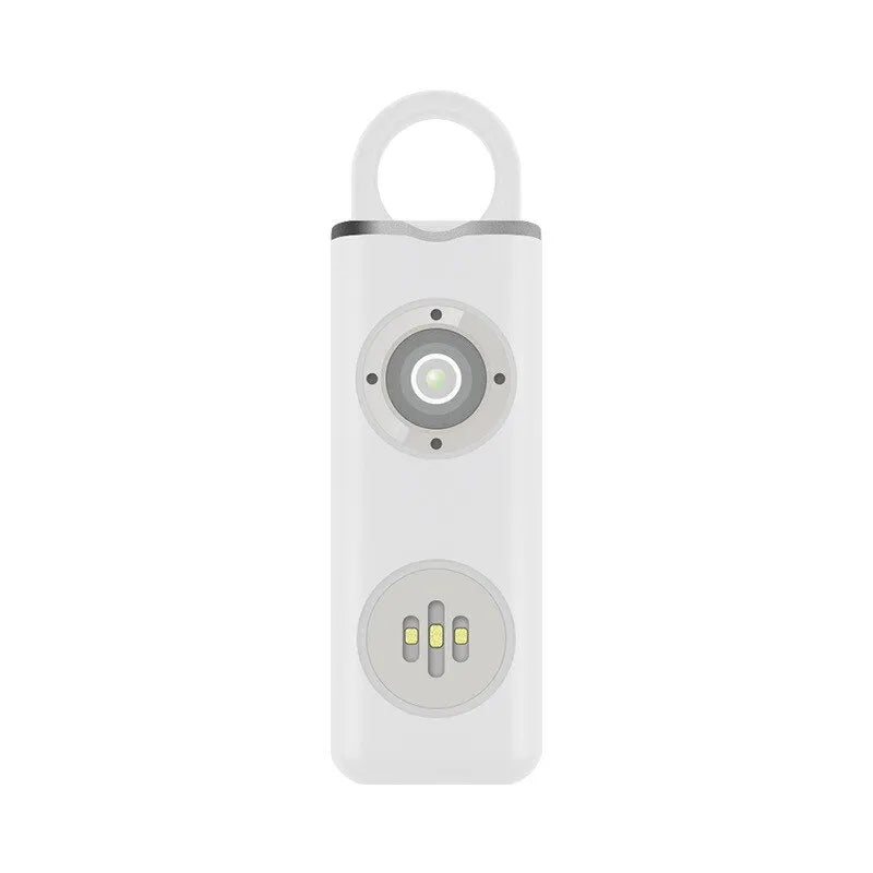 Personal Safety Siren with Strobe Light & Keychain